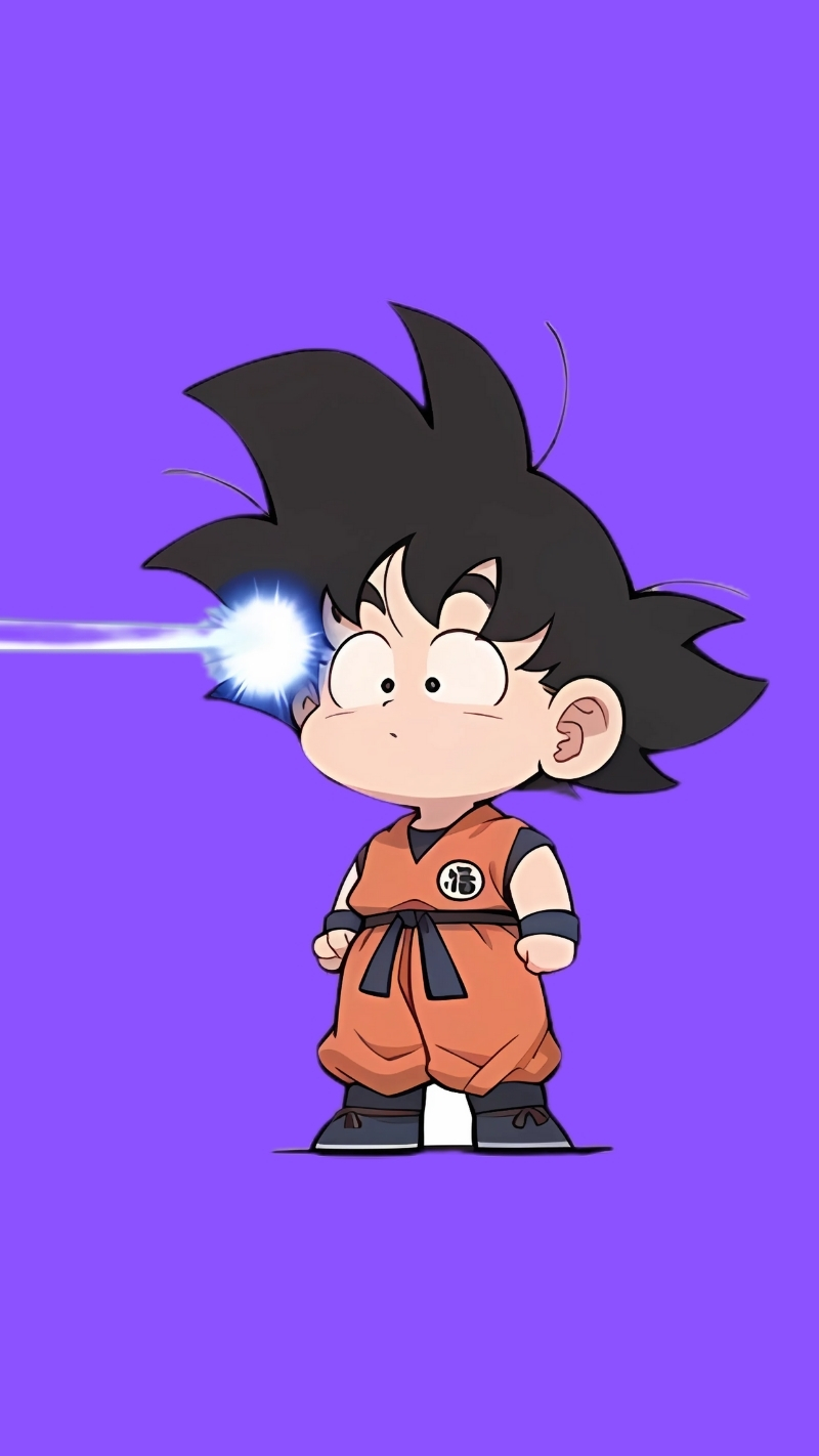 Wallpaper Songoku anime chibi siêu đẹp