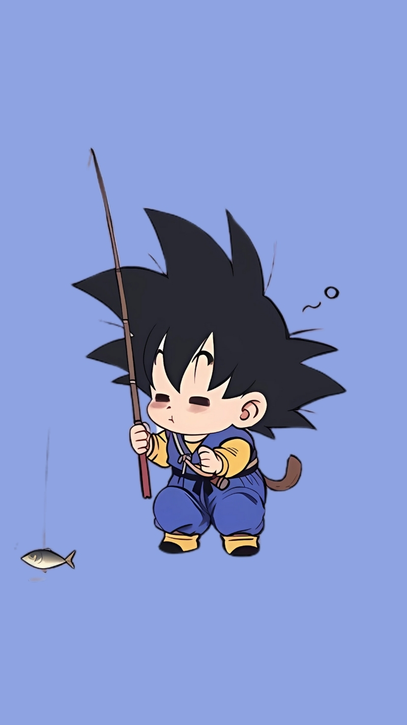 Bộ sưu tập hình nền Songoku chibi anime mới nhất