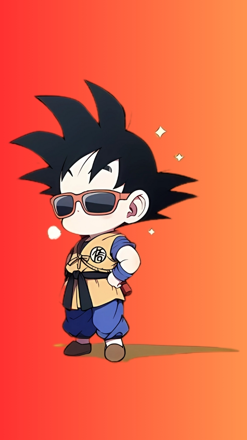 Tải hình Songoku anime chibi cho máy tính