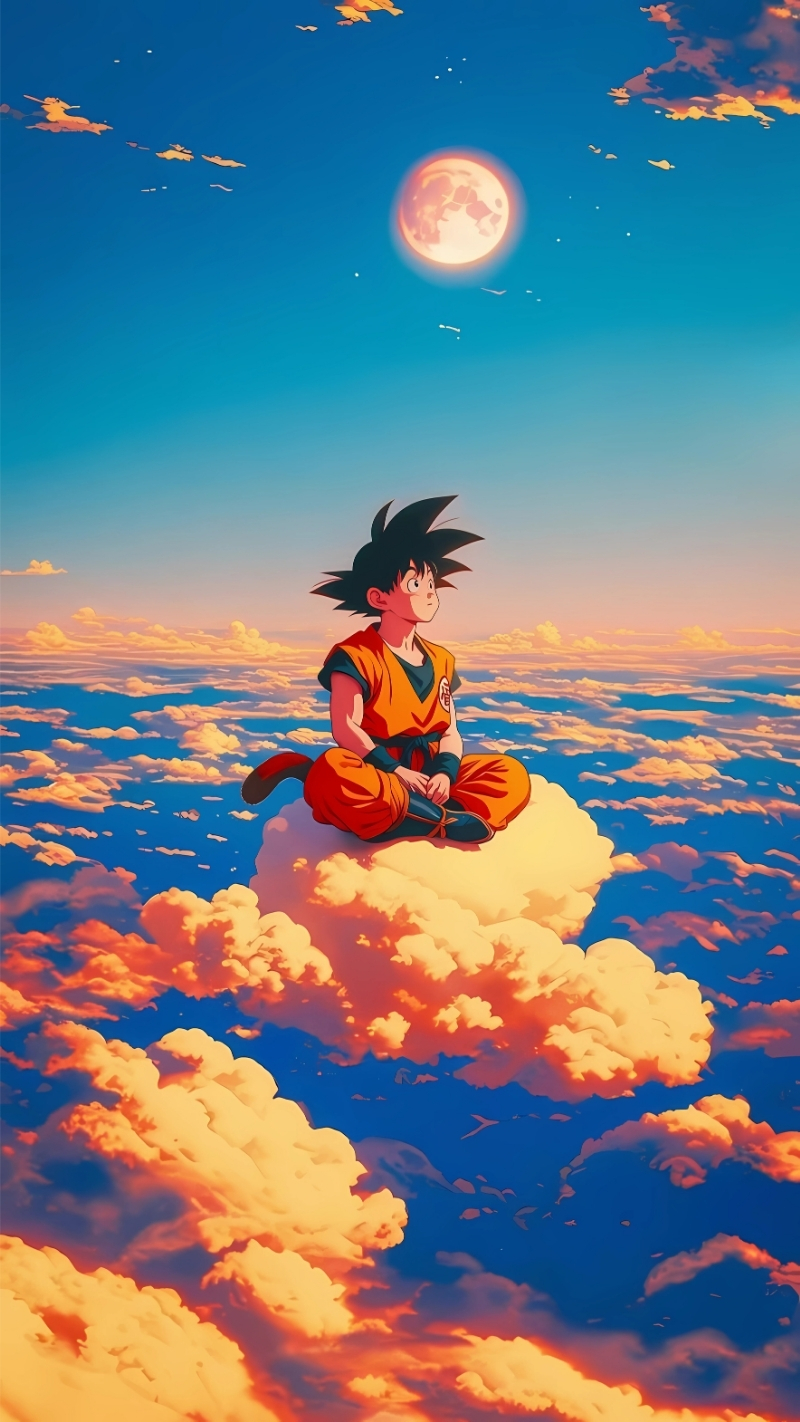 Hình nền Songoku chibi anime dễ thương Full HD