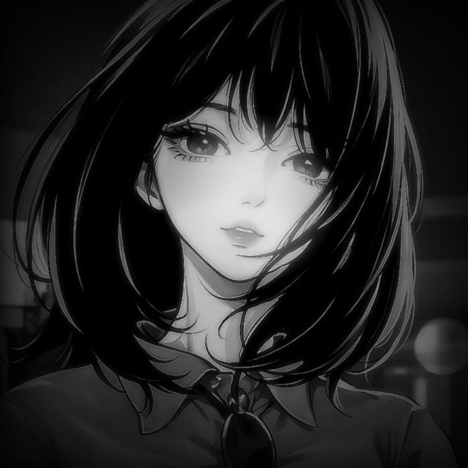 Anh anime nu trang den buon khoc 960px 960px avatar 4