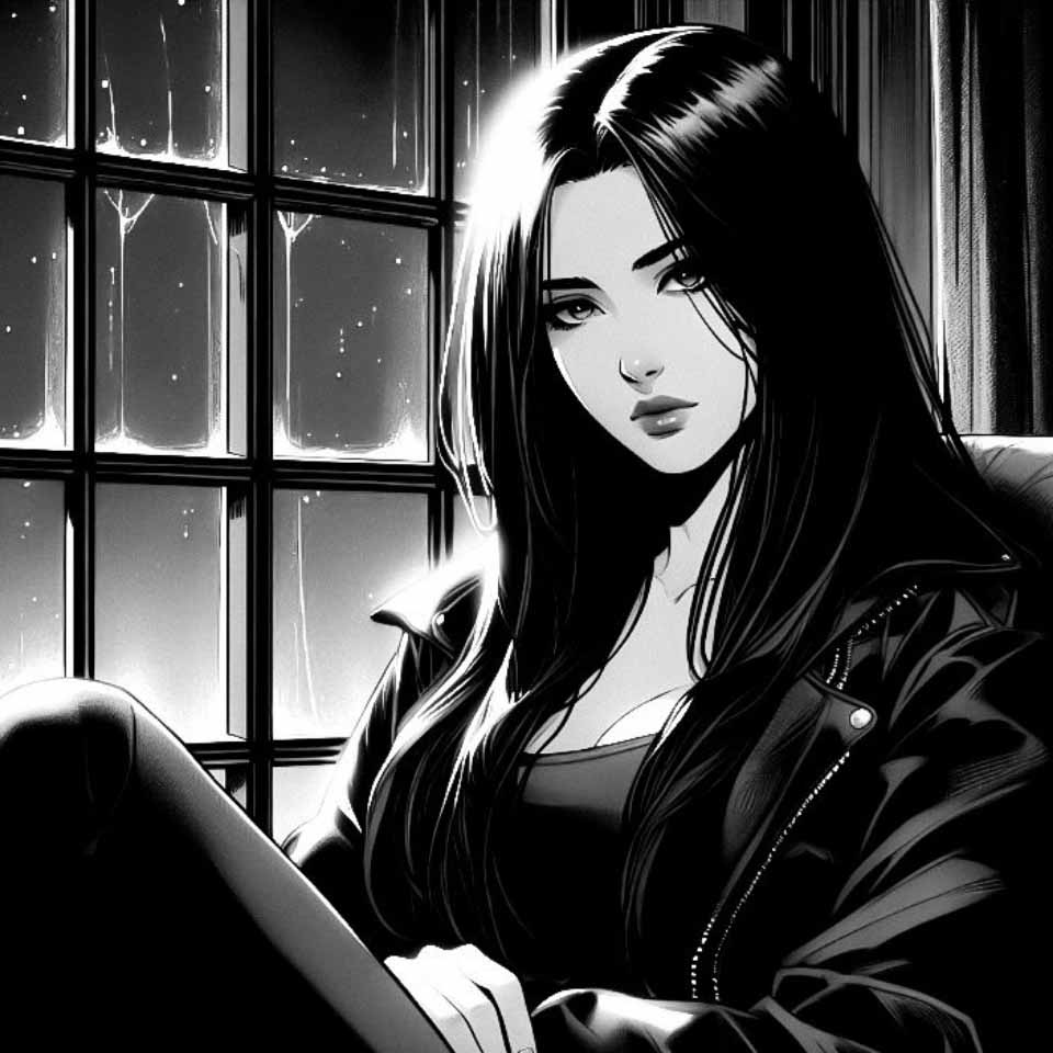 Anh anime nu trang den buon khoc 960px 960px avatar 6