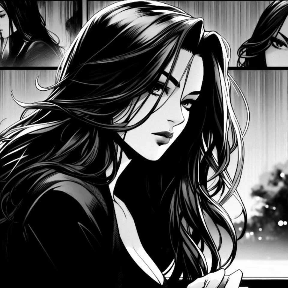 Anh anime nu trang den buon khoc 960px 960px avatar 8