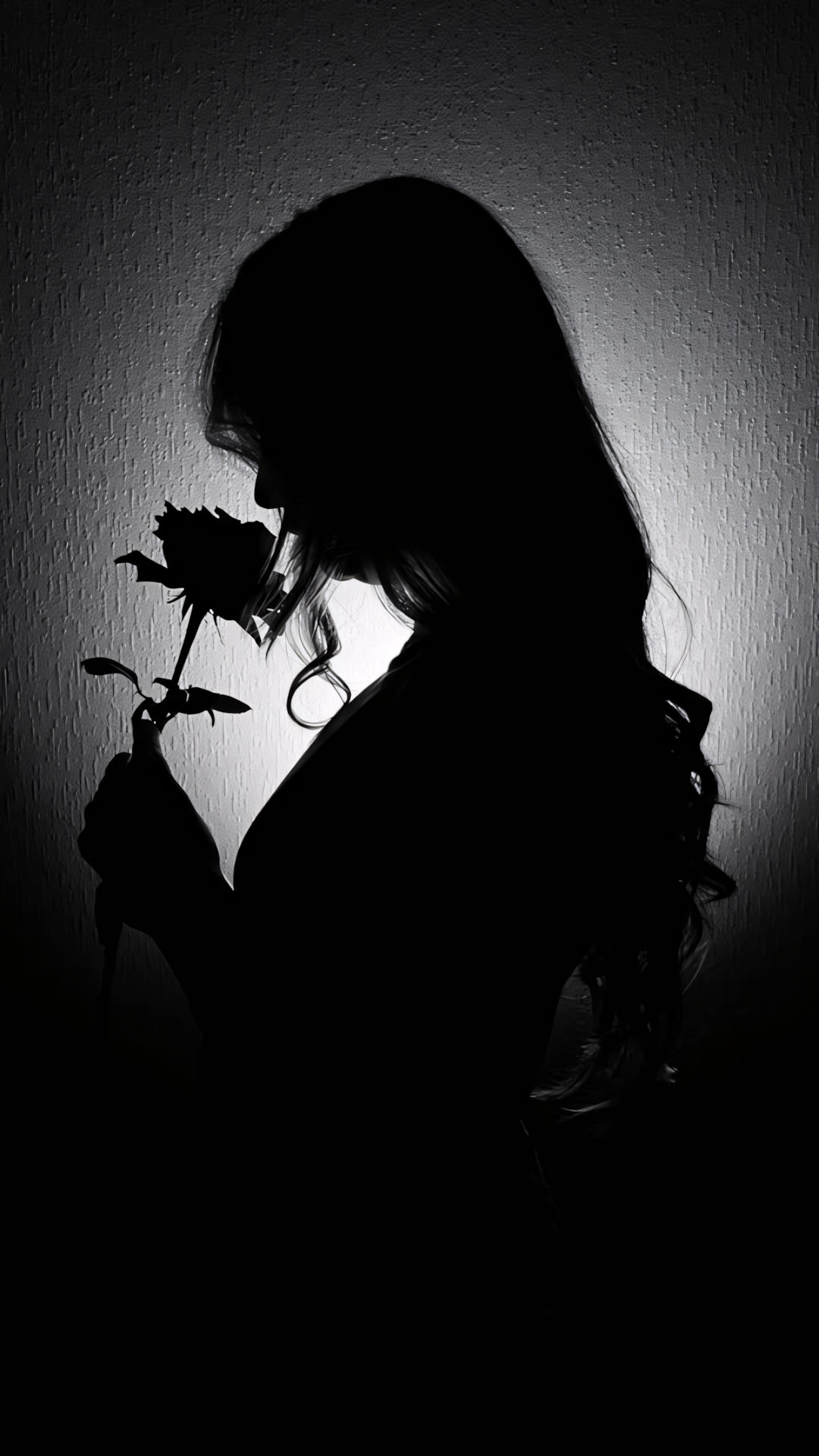 Anh anime nu trang den buon 1920px 1080px full hd 7