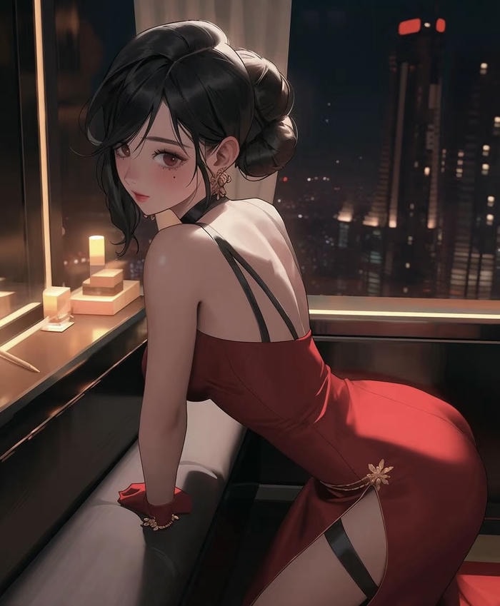 ảnh anime girl quyến rũ