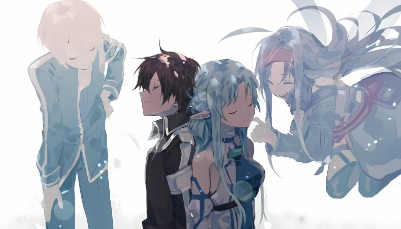 Ảnh nền Kirito 4K màu sắc