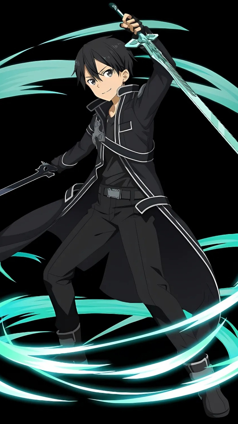 Ảnh nền Kirito ngầu thu hút
