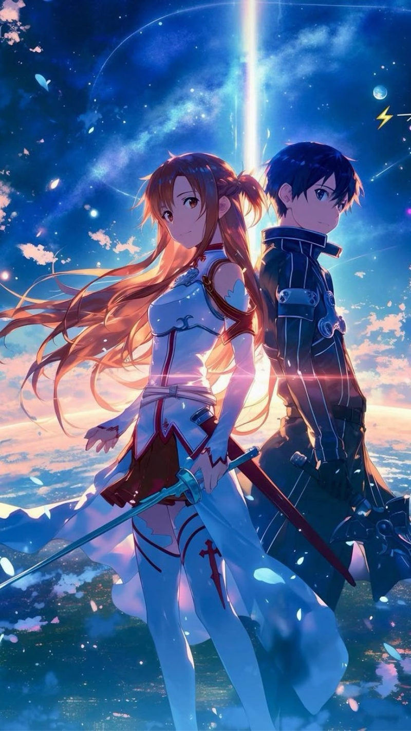 Ảnh nền Kirito và Asuna đẹp nhất
