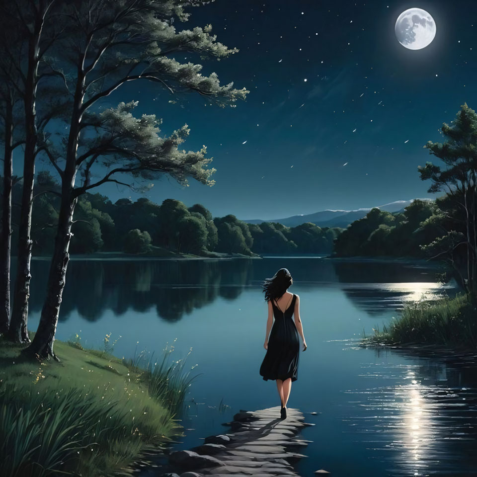 Avatar anh co gai buon quay lung anime 960px 960px avatar 35