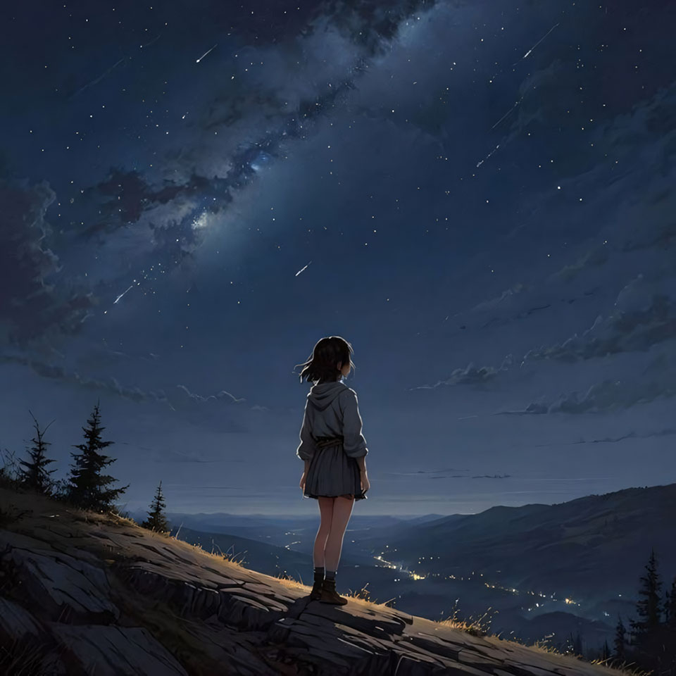 Avatar anh co gai buon quay lung anime 960px 960px avatar 37