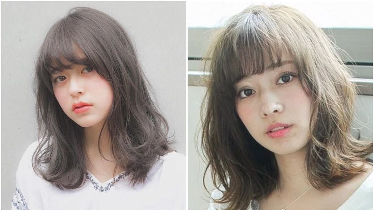 Tóc ngắn ngang vai uốn lơi