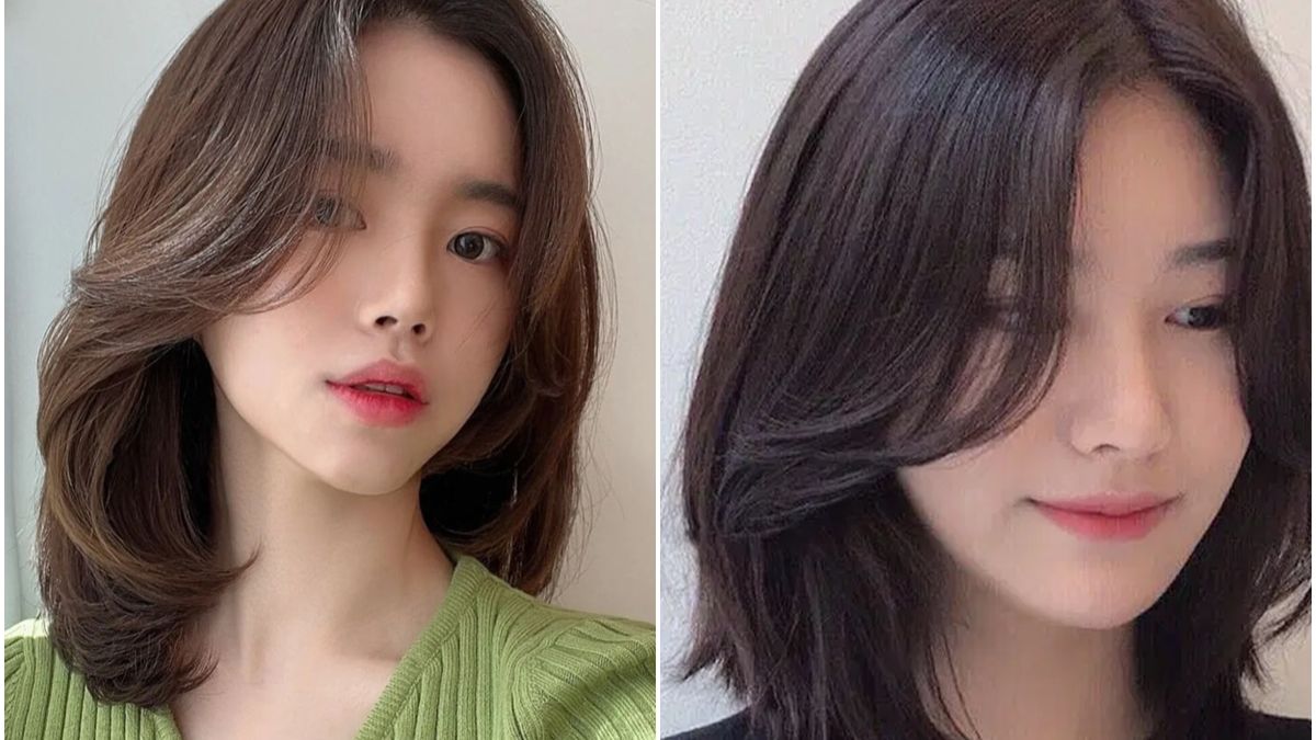 Các kiểu tóc ngang vai trẻ trung xoăn nhẹ