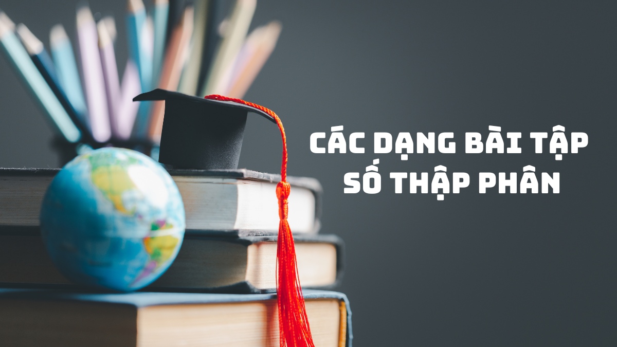 Bài tập áp dụng tính số thập phân
