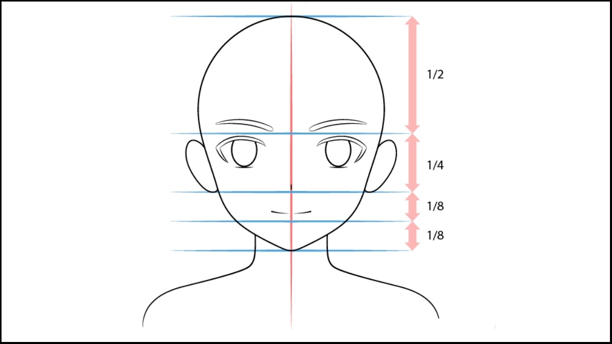 Cách vẽ miệng anime nam