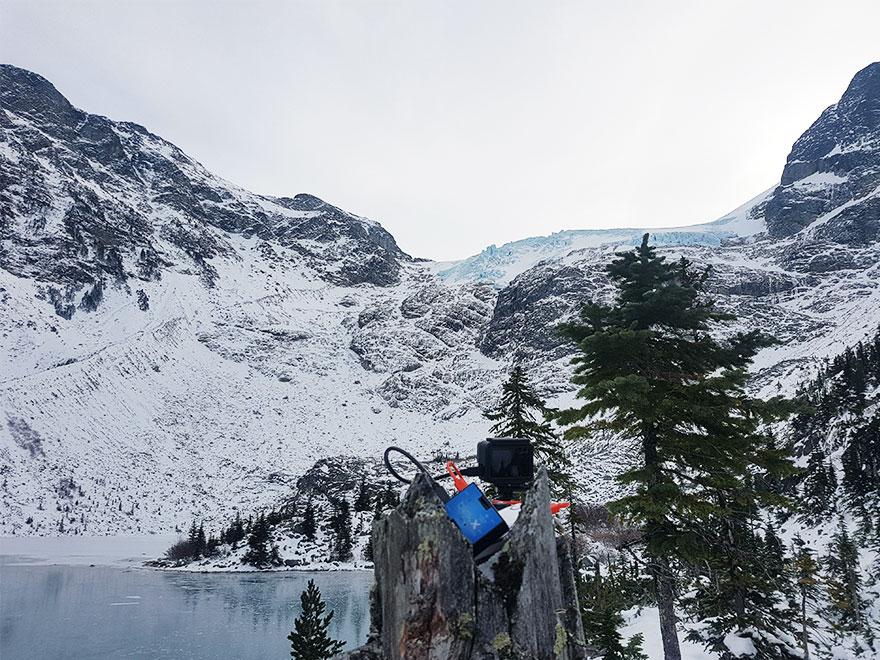 Winter Time Lapse at Joffre Lake