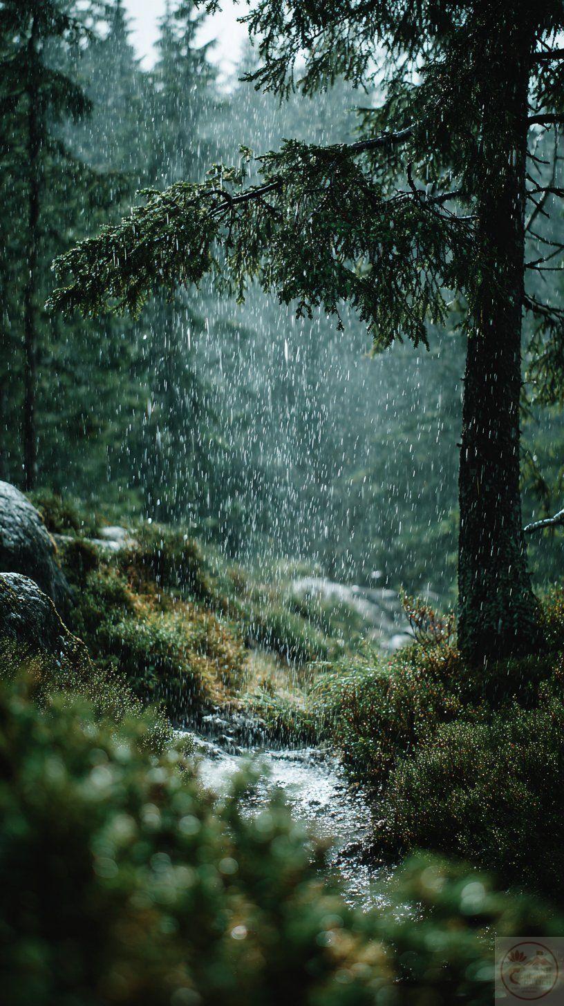 Cảnh rừng mưa làm tâm trí như được gột rửa khỏi mọi muộn phiền