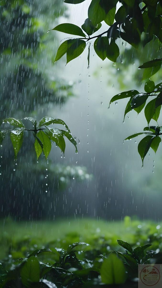Rừng trong mưa đem đến sự thoải mái và cảm giác thư thái lạ kỳ