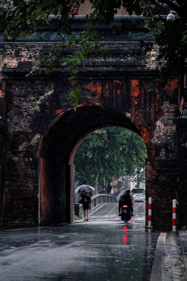 Tiếng mưa rơi ở Huế tạo nên một bản nhạc nhẹ nhàng trong tâm hồn