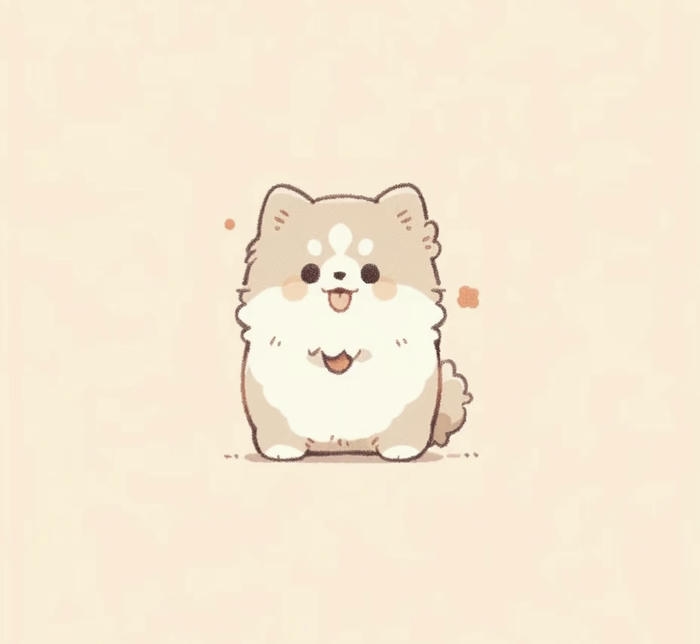 Con chó chibi cực kì cute