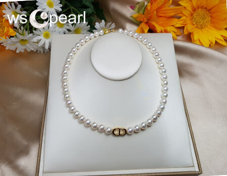 Chuỗi ngọc trai trắng dior sang trọng