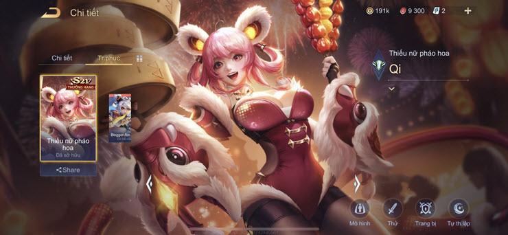 Bộ sưu tập Qi r34 với trang phục mặc định có gì đặc biệt?