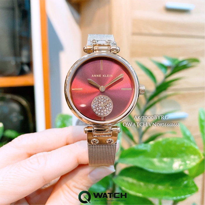 ĐỒNG HỒ ANNE KLEIN NỮ AK/3000BYRG 34MM