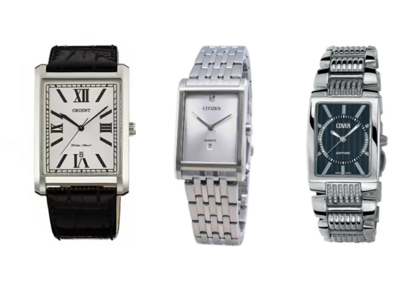 Top 10 mẫu đồng hồ nam mặt chữ nhật chính hãng, giá tốt