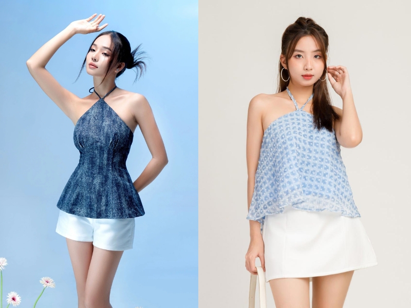 ngực lép nên mặc gì