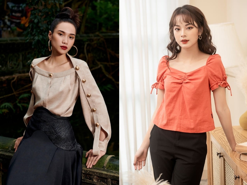 ngực lép nên mặc gì