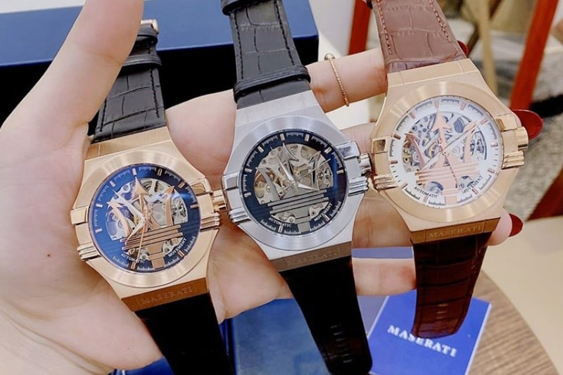 Đồng hồ Maserati được làm từ những chất liệu bền tốt