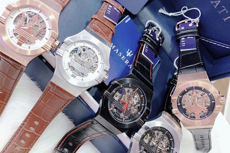 Đồng hồ Maserati trải dài nhiều phân khúc giá