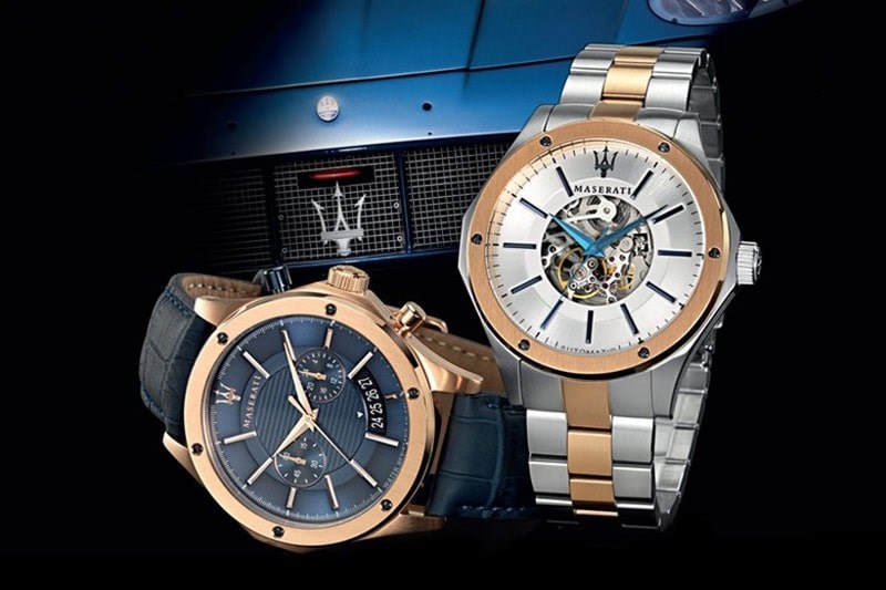 Đồng hồ Maserati sở hữu thiết kế sang trọng, phối màu hài hòa
