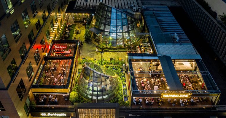 WARNING ZONE MPLAZA – QUÁN NHẬU ROOFTOP QUẬN 1 VIEW CỰC CHILL