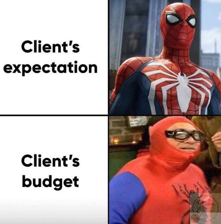 Designer meme thường mô tả cảnh làm việc thâu đêm với ánh đèn máy tính