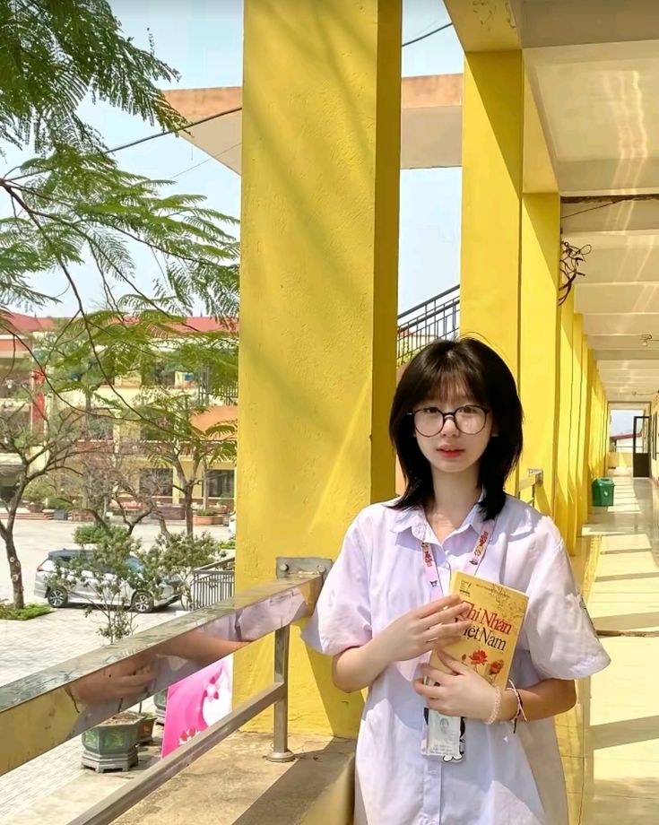 Ảnh gái xinh cấp 2 toát lên sự ngọt ngào đáng yêu vô cùng nổi bật