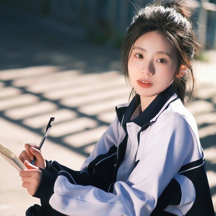 Ảnh nữ sinh cầm vợt tennis