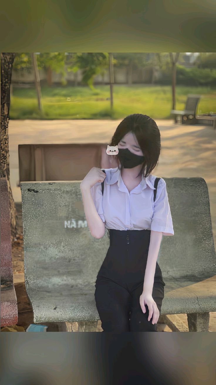 Ảnh gái xinh cấp 2 giản dị hồn nhiên làm ánh nhìn thêm bồi hồi