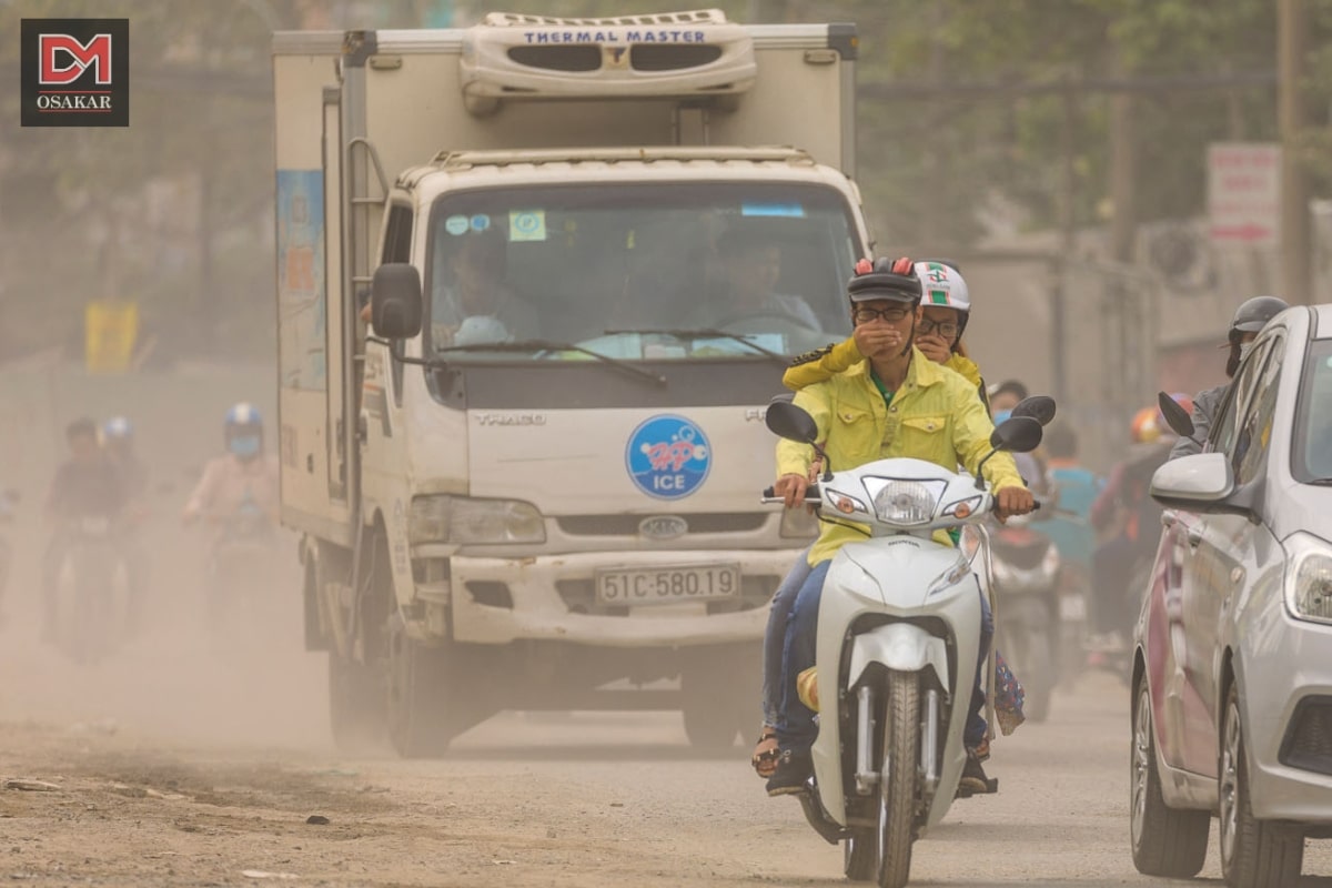 Hình ảnh ô nhiễm không khí tại TP. Hồ Chí Minh 6