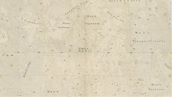 10 bản đồ Mặt trăng đẹp nhất qua các thời đại