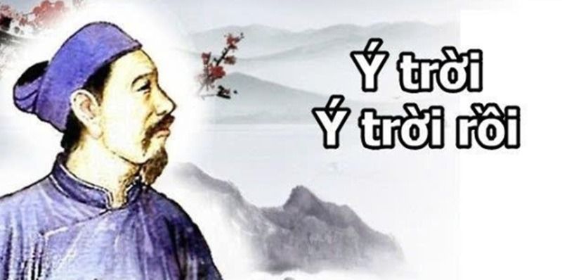 Ảnh ý trời meme Gia Cát Lượng chấp nhận vận mệnh