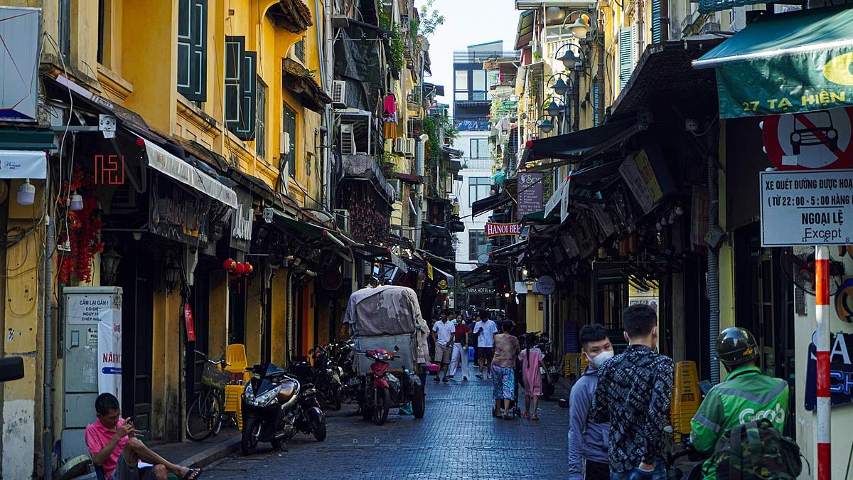 Những con phố thuộc phố cổ Hà Nội