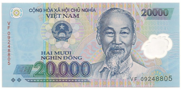 Kể tên các địa danh trên tờ tiền Việt Nam