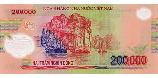 Kể tên các địa danh trên tờ tiền Việt Nam