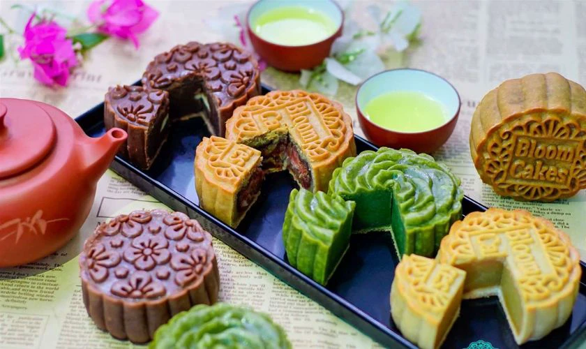 Ảnh bánh Trung Thu đẹp