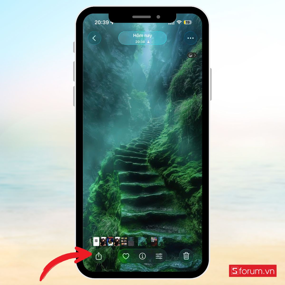 Cách tải và cài đặt hình nền 3D cho iPhone 4