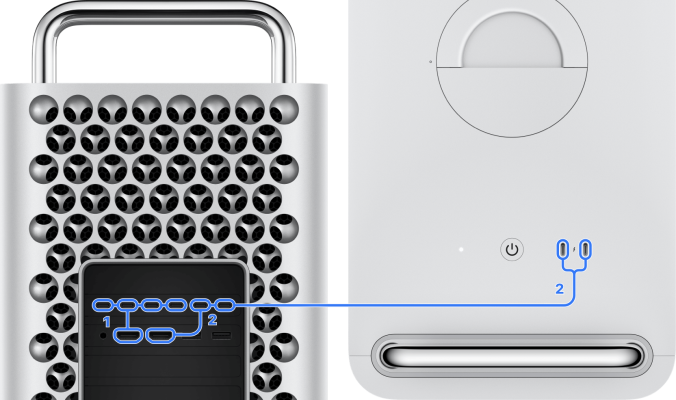 Số lượng m&agrave;n h&igrave;nh m&agrave; Mac Pro c&oacute; thể kết nối