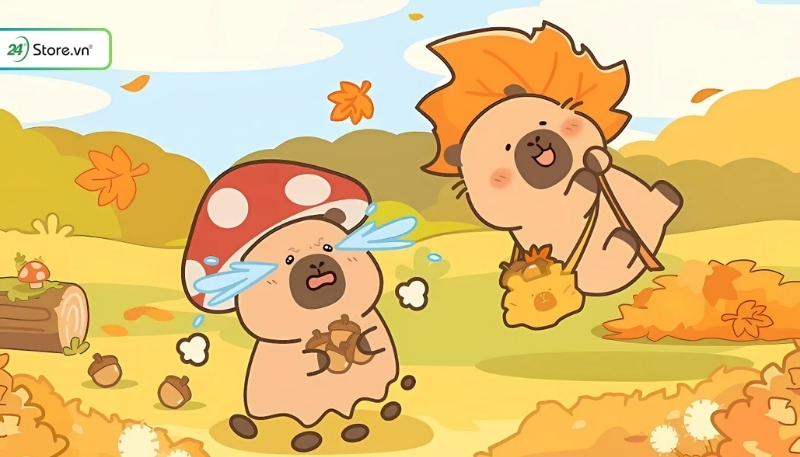 hình ảnh nền capybara lý do được yêu thích