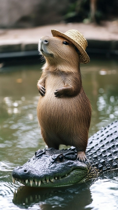 anh nen capybara toi gian de thuong