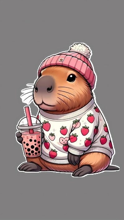 anh nen capybara nghe thuat cao cap