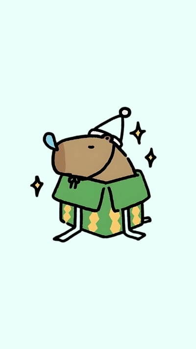 anh nen capybara chay nuoc mui ngac nhien